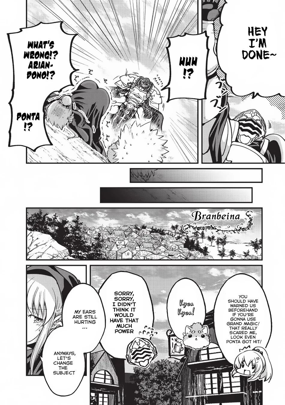 Gaikotsu Kishi-sama, Tadaima Isekai e Odekake-chuu Chapter 15 page 10 - Chapter 15: Arian Being Drunk