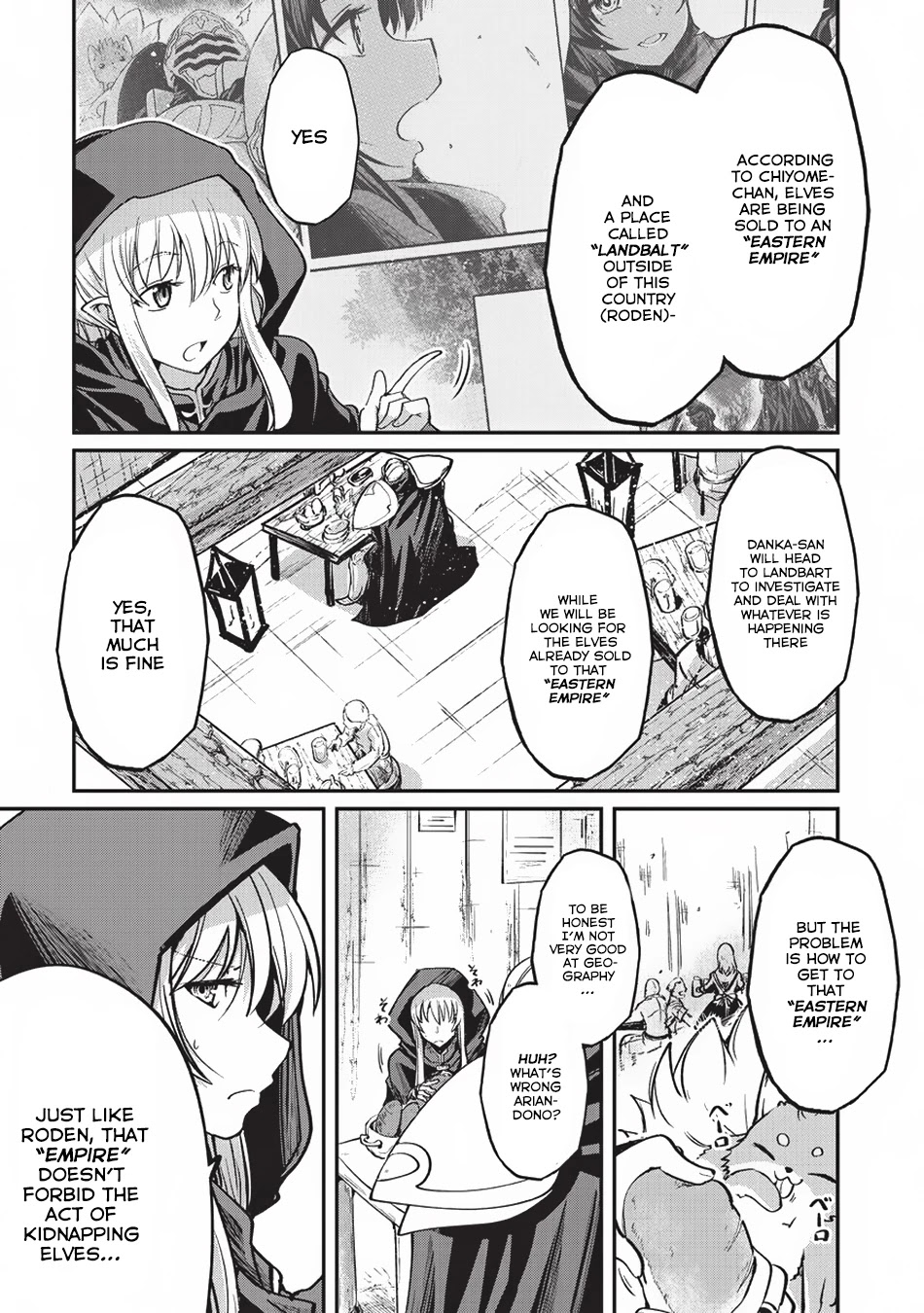 Gaikotsu Kishi-sama, Tadaima Isekai e Odekake-chuu Chapter 15 page 11 - Chapter 15: Arian Being Drunk