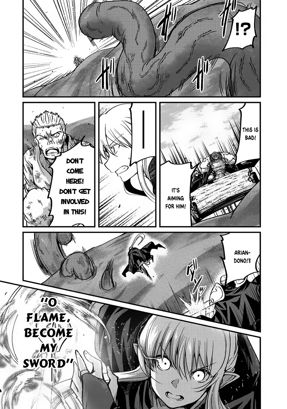 Gaikotsu Kishi-sama, Tadaima Isekai e Odekake-chuu Chapter 16 page 12 - Chapter 16: An Elven Bride