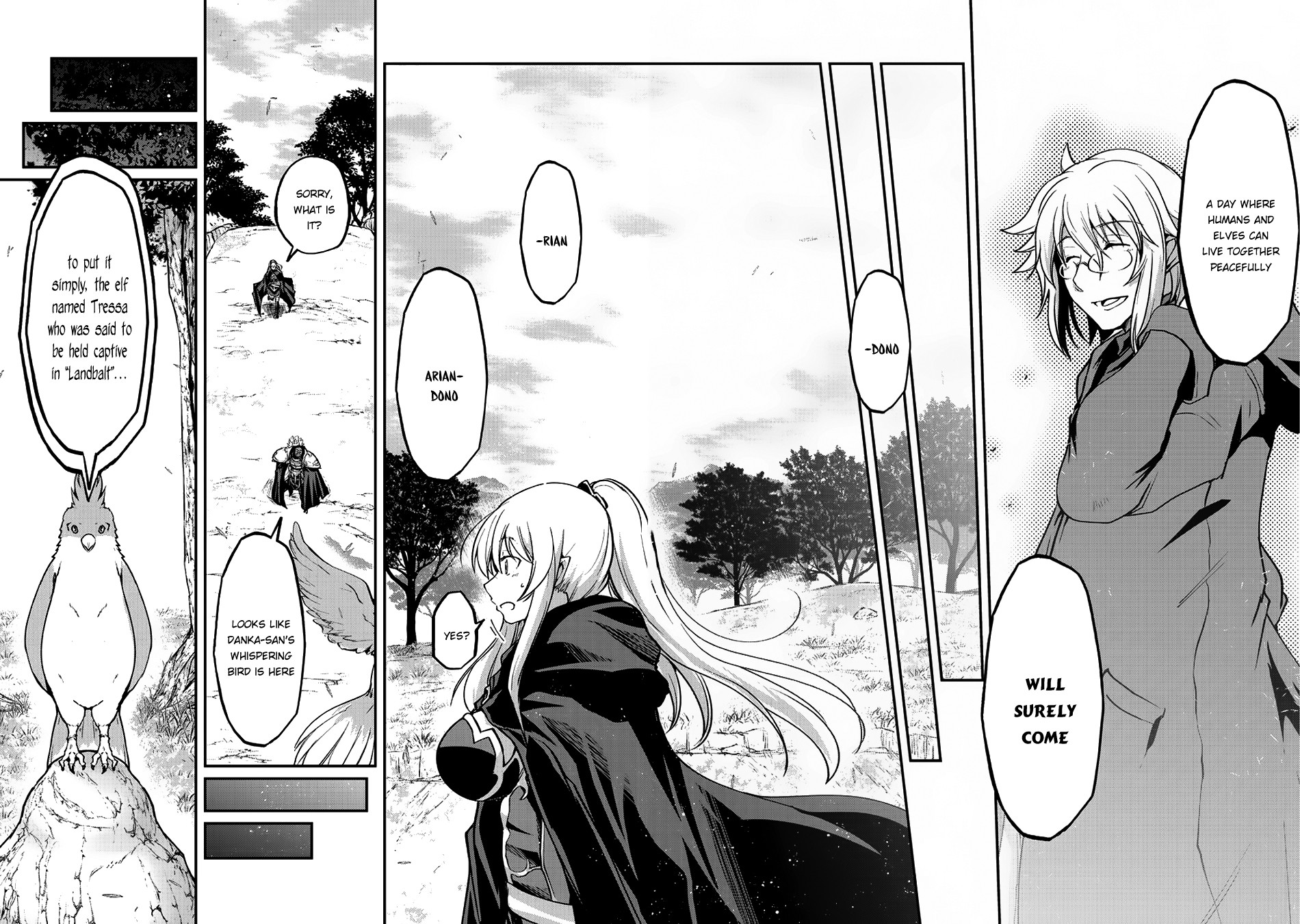 Gaikotsu Kishi-sama, Tadaima Isekai e Odekake-chuu Chapter 16 page 22 - Chapter 16: An Elven Bride