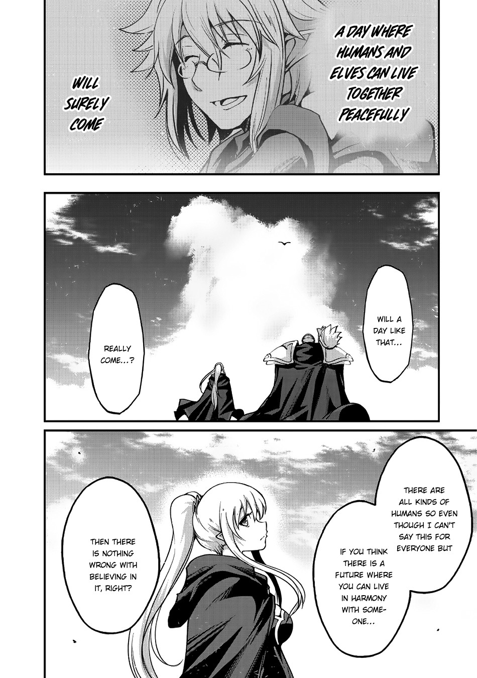 Gaikotsu Kishi-sama, Tadaima Isekai e Odekake-chuu Chapter 16 page 25 - Chapter 16: An Elven Bride