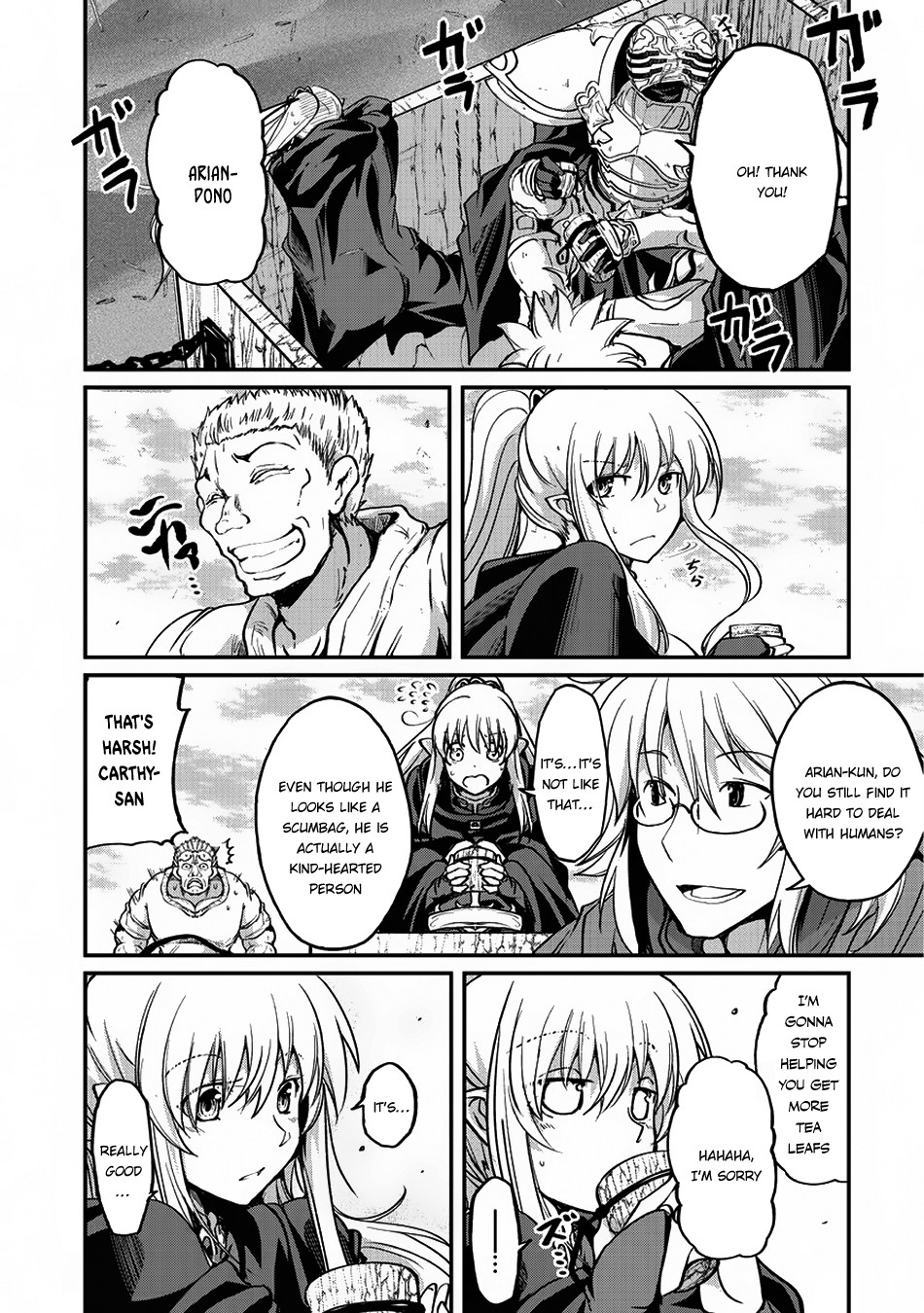 Gaikotsu Kishi-sama, Tadaima Isekai e Odekake-chuu Chapter 16 page 6 - Chapter 16: An Elven Bride
