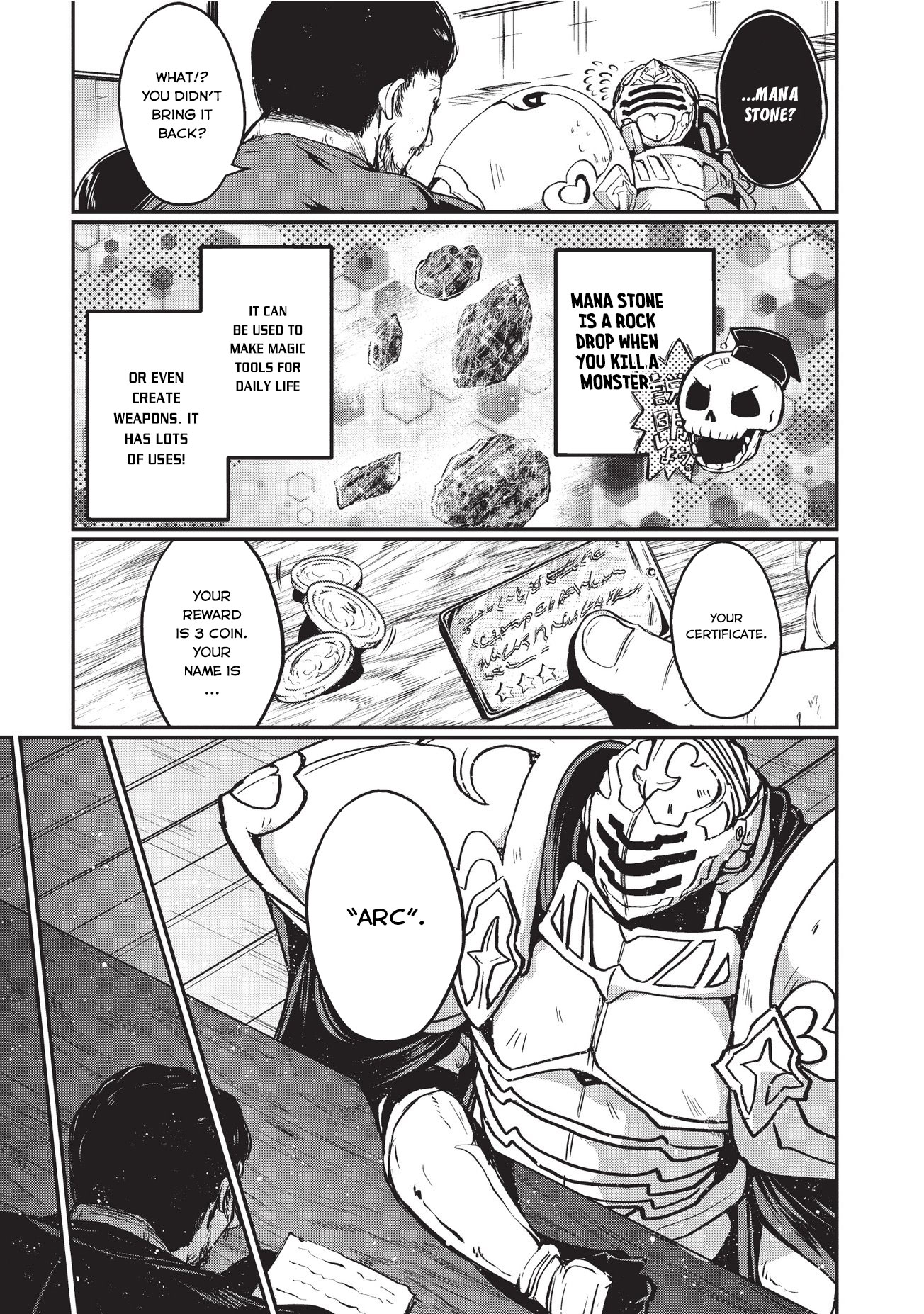 Gaikotsu Kishi-sama, Tadaima Isekai e Odekake-chuu Chapter 2 page 14 - Chapter 2