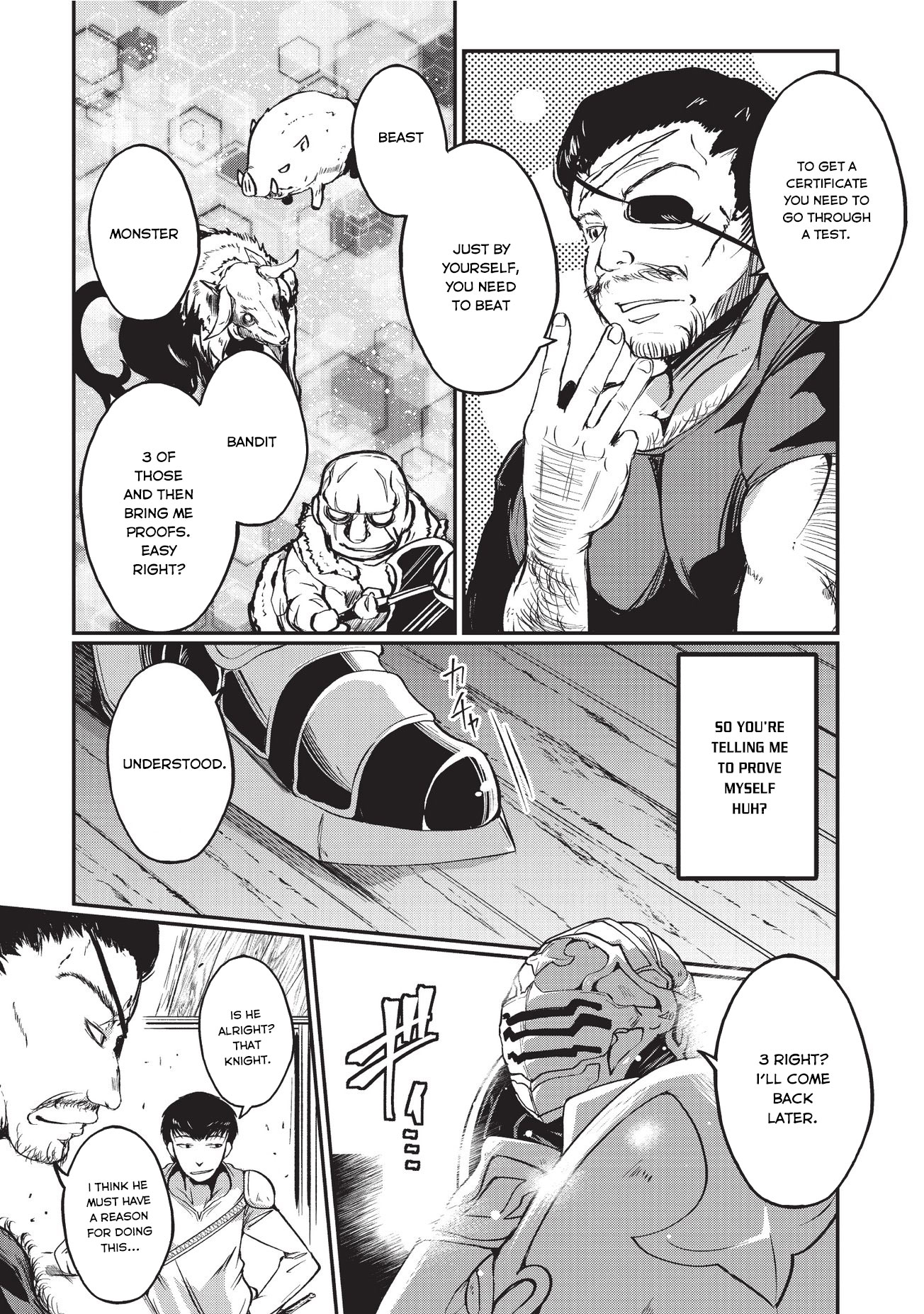 Gaikotsu Kishi-sama, Tadaima Isekai e Odekake-chuu Chapter 2 page 8 - Chapter 2