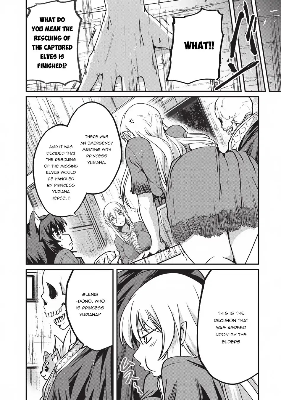 Gaikotsu Kishi-sama, Tadaima Isekai e Odekake-chuu Chapter 21 page 15 - Chapter 21