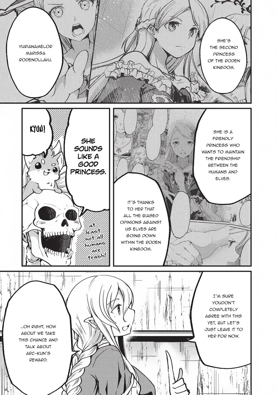 Gaikotsu Kishi-sama, Tadaima Isekai e Odekake-chuu Chapter 21 page 16 - Chapter 21