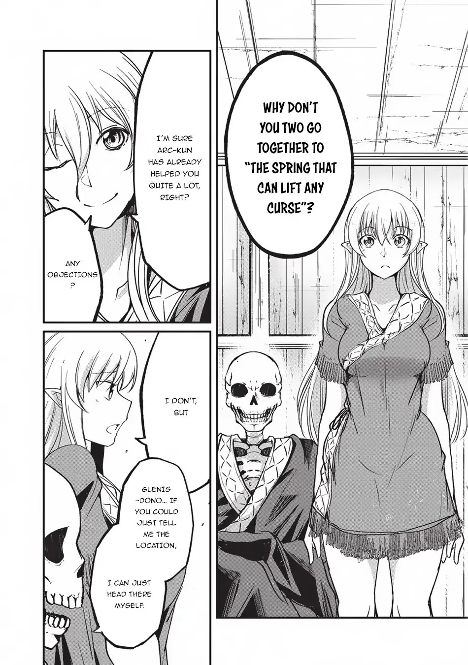 Gaikotsu Kishi-sama, Tadaima Isekai e Odekake-chuu Chapter 21 page 17 - Chapter 21