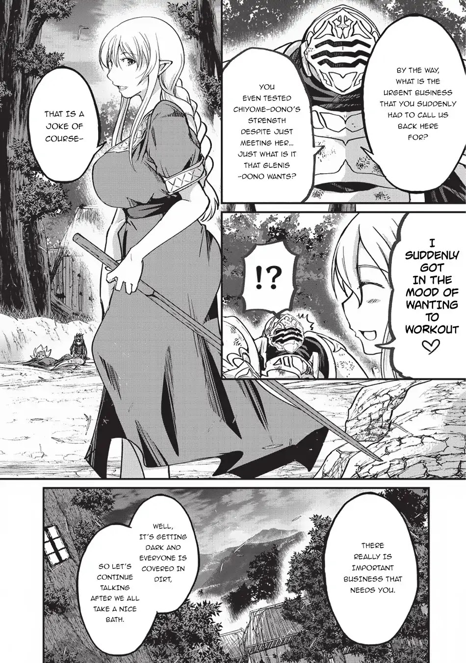 Gaikotsu Kishi-sama, Tadaima Isekai e Odekake-chuu Chapter 21 page 9 - Chapter 21