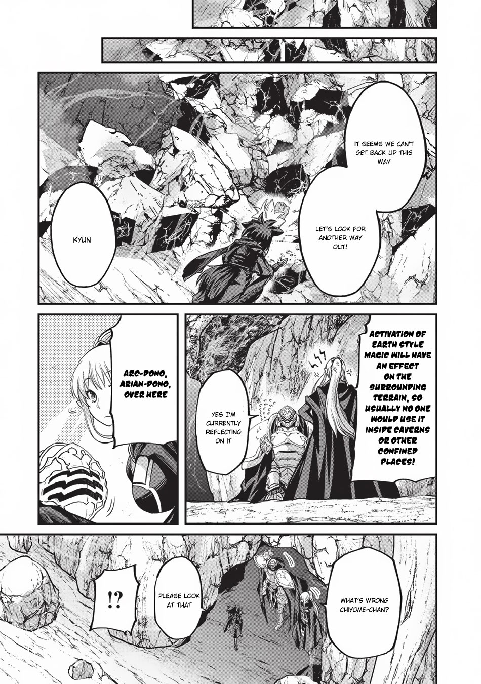 Gaikotsu Kishi-sama, Tadaima Isekai e Odekake-chuu Chapter 22.1 page 11 - Chapter 22.1: Crawling Underground II