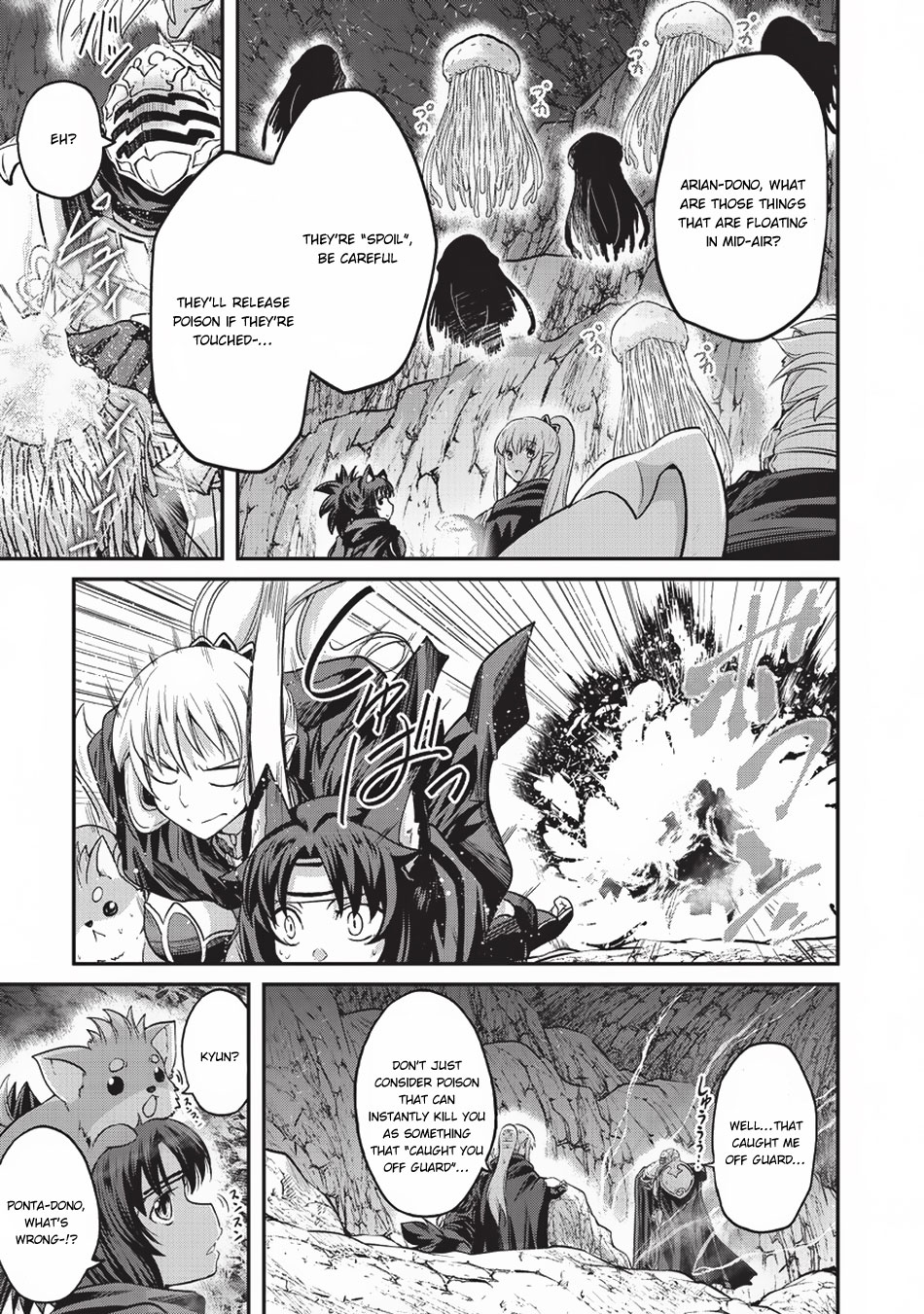 Gaikotsu Kishi-sama, Tadaima Isekai e Odekake-chuu Chapter 22.1 page 2 - Chapter 22.1: Crawling Underground II