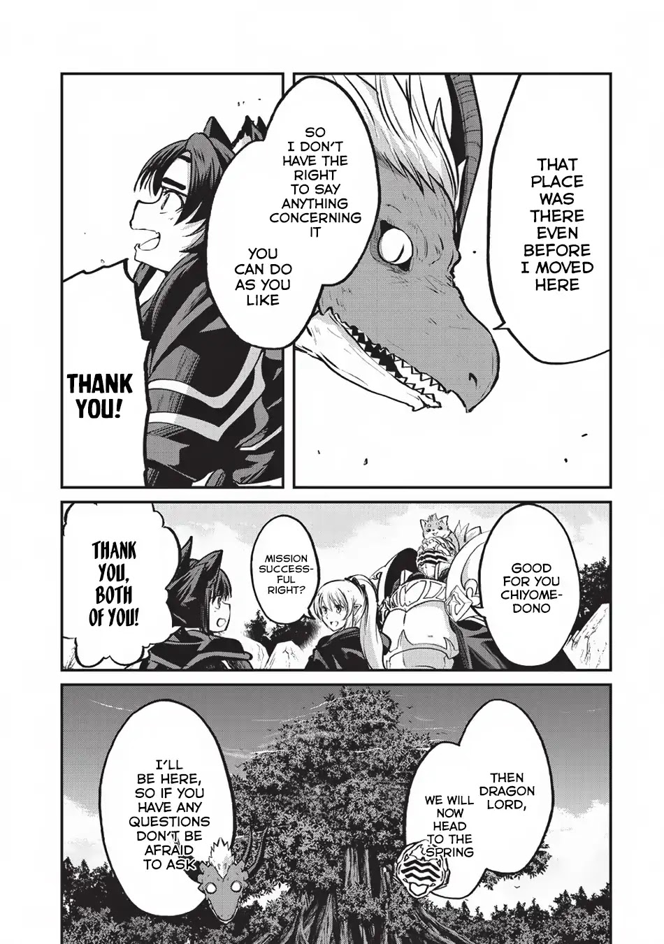 Gaikotsu Kishi-sama, Tadaima Isekai e Odekake-chuu Chapter 23 page 22 - Chapter 23