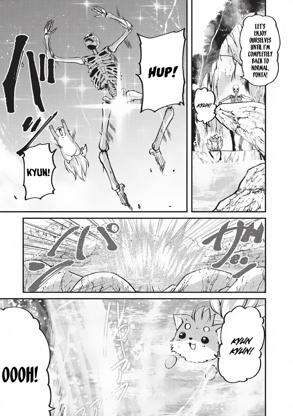 Gaikotsu Kishi-sama, Tadaima Isekai e Odekake-chuu Chapter 23 page 27 - Chapter 23