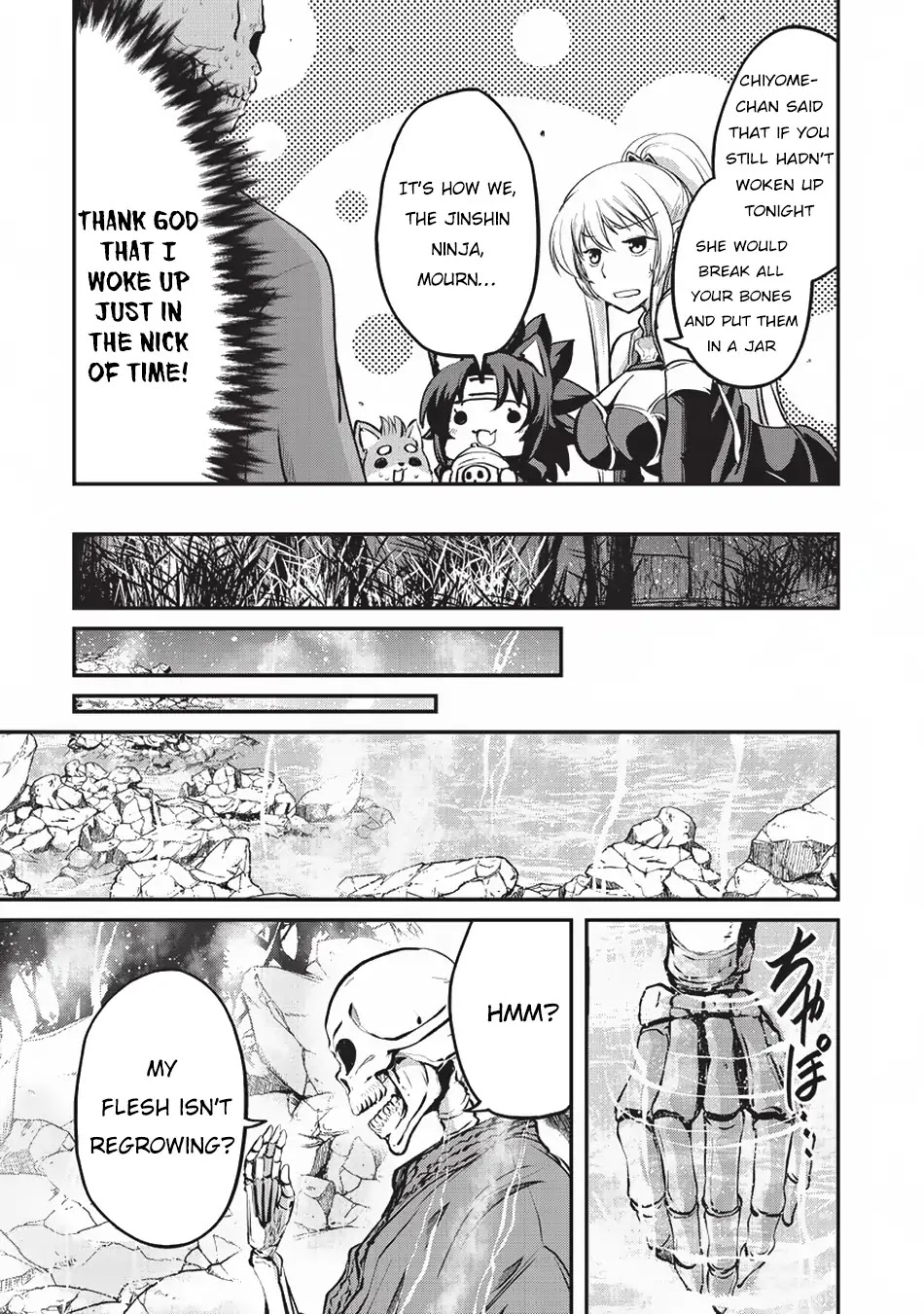 Gaikotsu Kishi-sama, Tadaima Isekai e Odekake-chuu Chapter 24 page 19 - Chapter 24