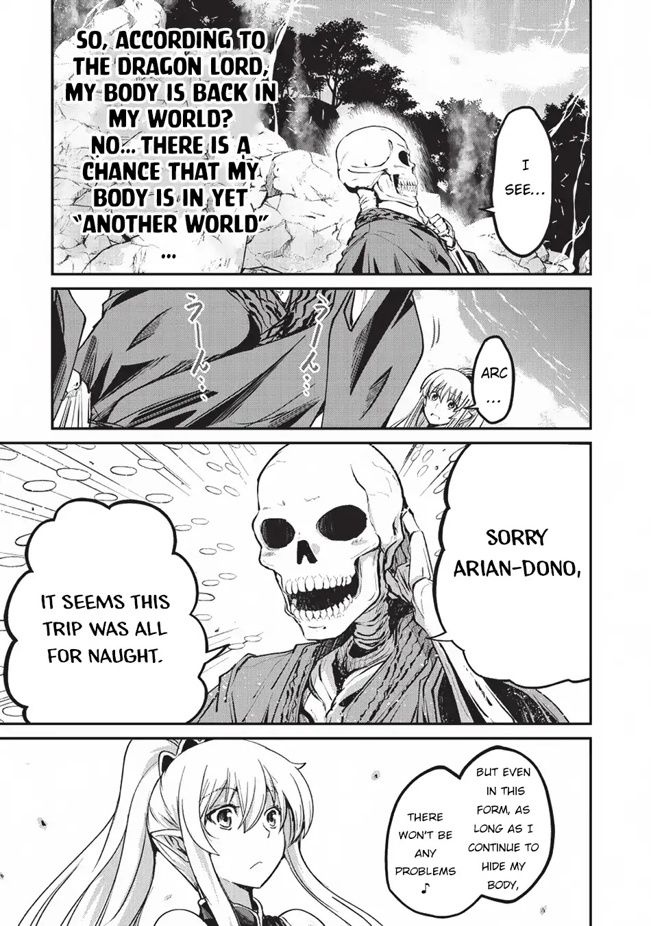 Gaikotsu Kishi-sama, Tadaima Isekai e Odekake-chuu Chapter 24 page 21 - Chapter 24