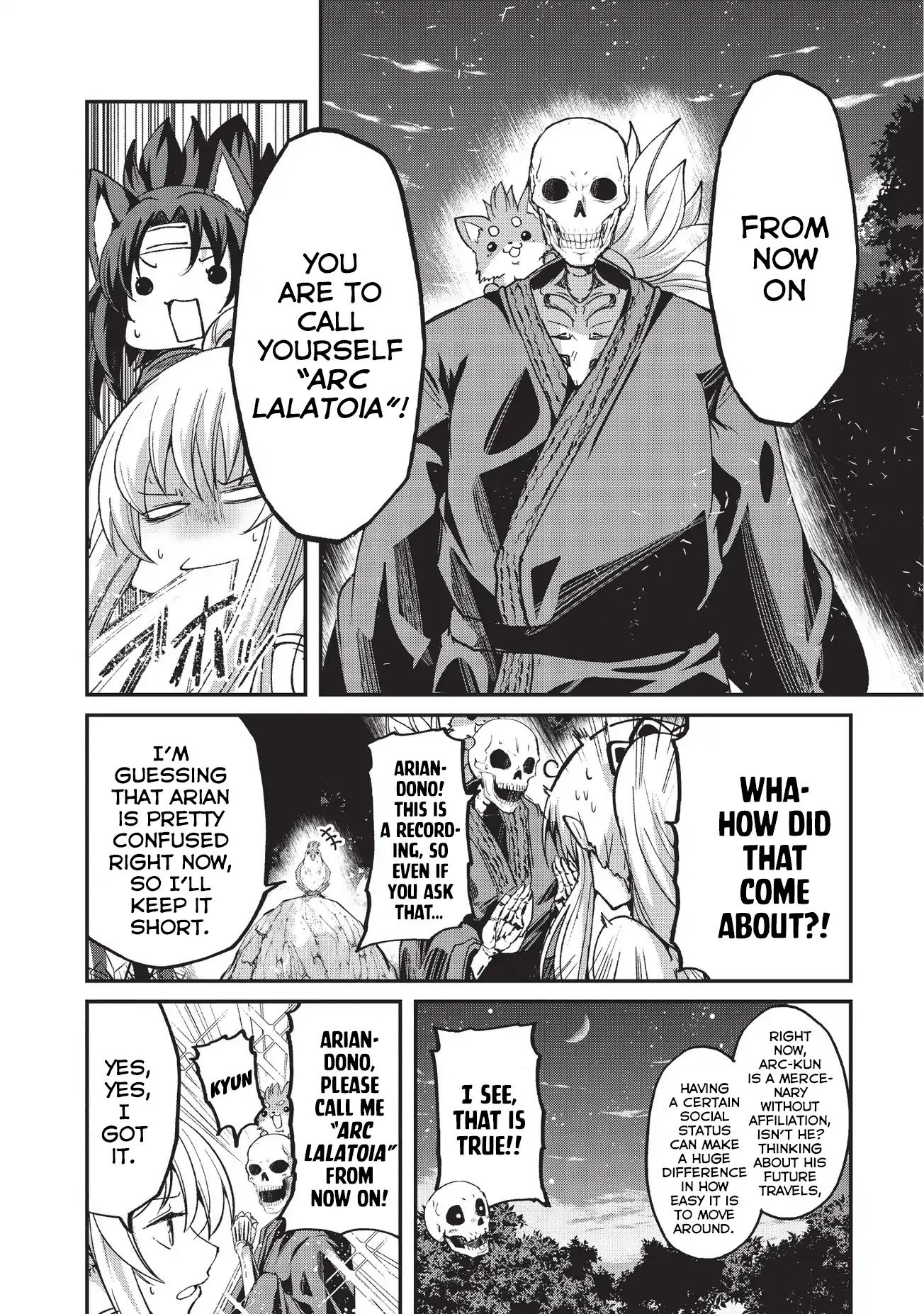 Gaikotsu Kishi-sama, Tadaima Isekai e Odekake-chuu Chapter 25 page 16 - Chapter 25