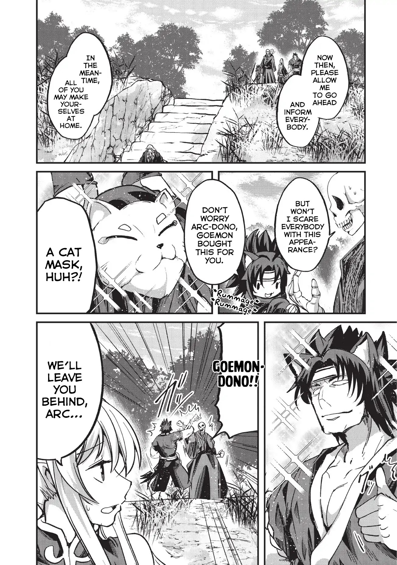 Gaikotsu Kishi-sama, Tadaima Isekai e Odekake-chuu Chapter 25 page 6 - Chapter 25