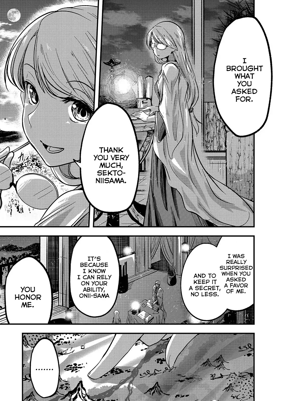 Gaikotsu Kishi-sama, Tadaima Isekai e Odekake-chuu Chapter 28 page 8 - Chapter 28