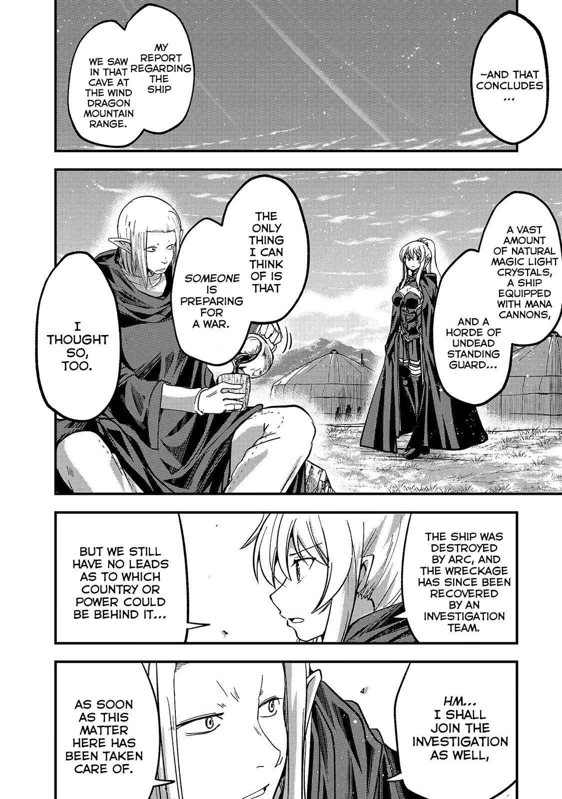 Gaikotsu Kishi-sama, Tadaima Isekai e Odekake-chuu Chapter 29 page 7 - Chapter 29