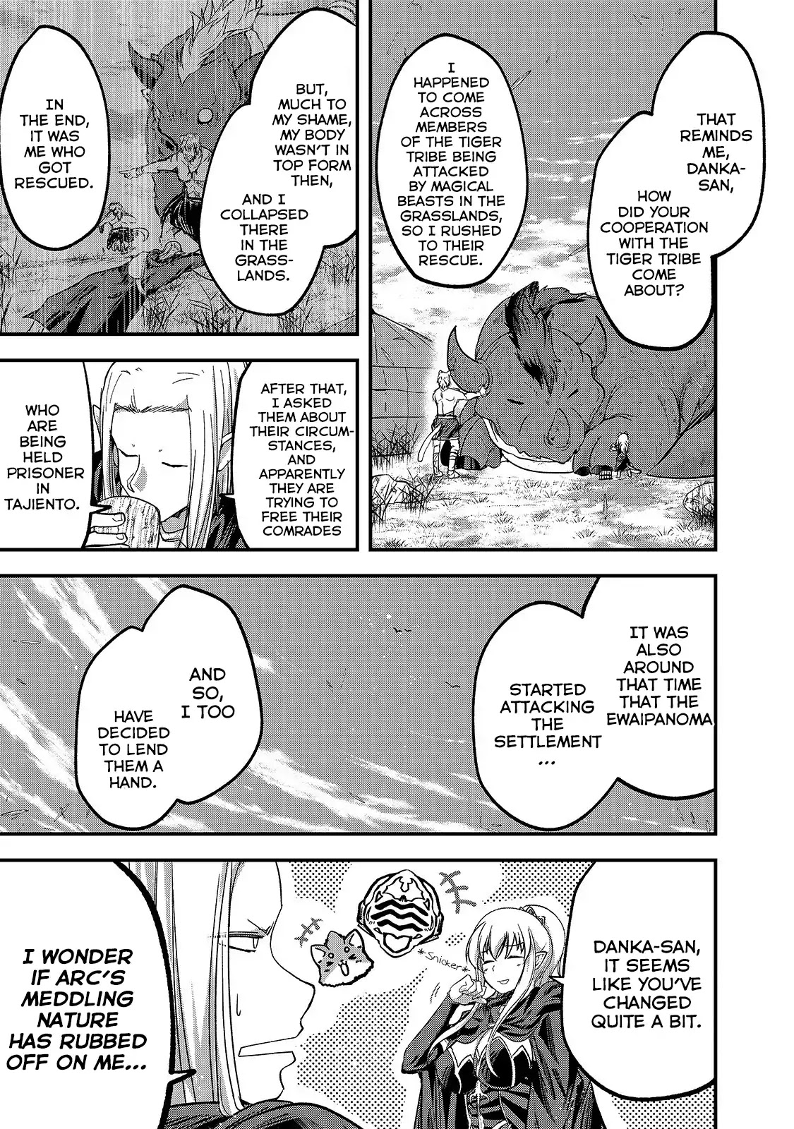 Gaikotsu Kishi-sama, Tadaima Isekai e Odekake-chuu Chapter 29 page 8 - Chapter 29