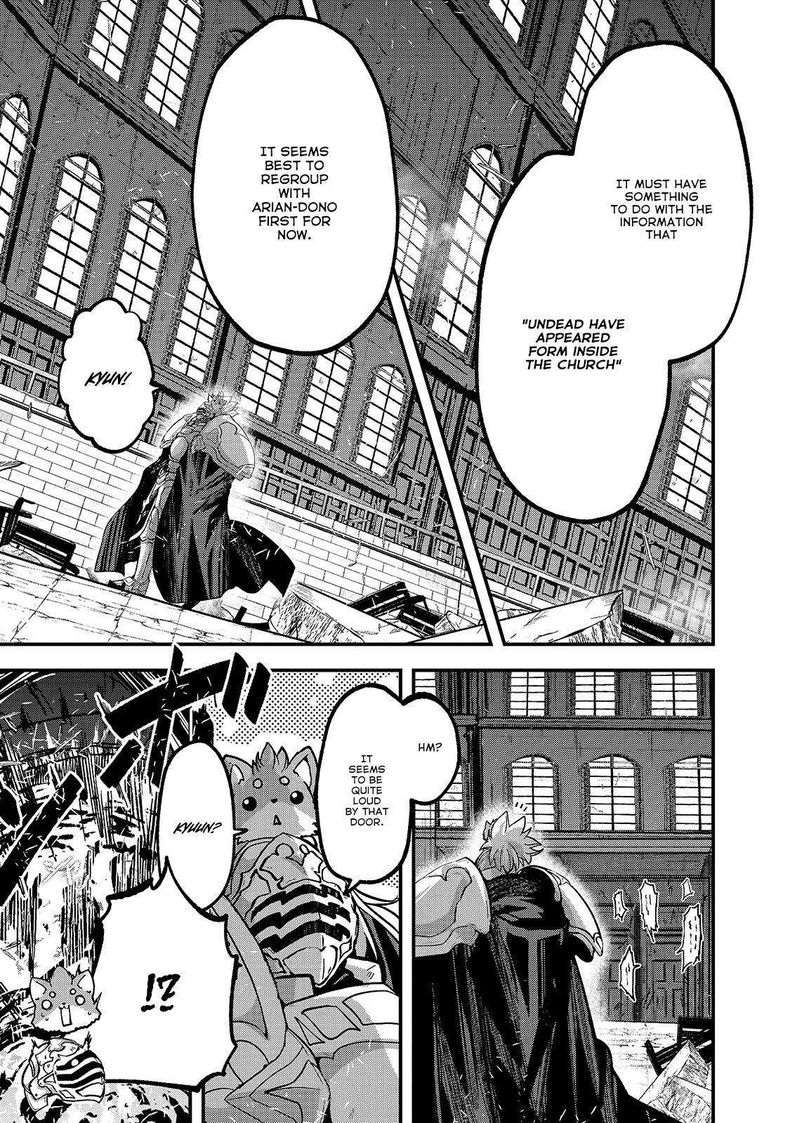 Gaikotsu Kishi-sama, Tadaima Isekai e Odekake-chuu Chapter 33 page 4 - Chapter 33