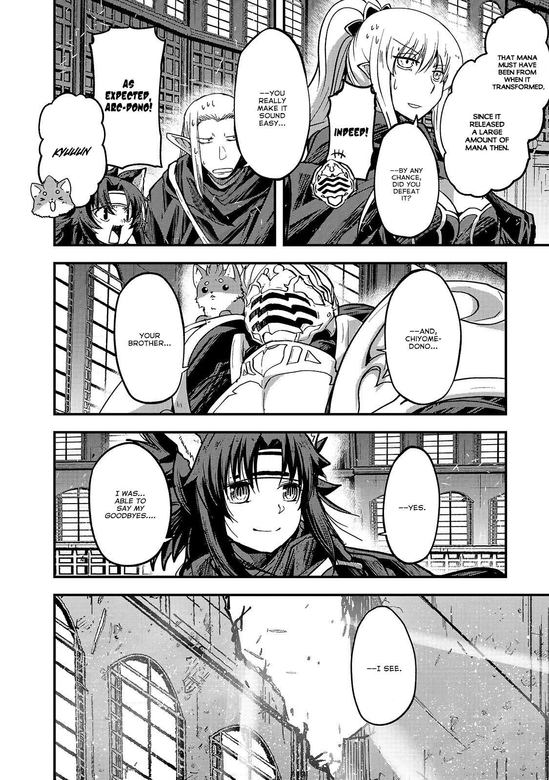 Gaikotsu Kishi-sama, Tadaima Isekai e Odekake-chuu Chapter 33 page 7 - Chapter 33