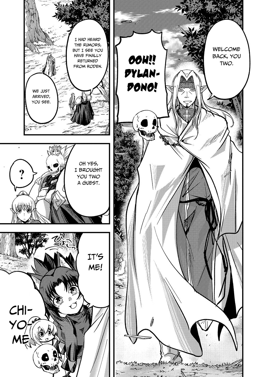 Gaikotsu Kishi-sama, Tadaima Isekai e Odekake-chuu Chapter 34 page 10 - Chapter 34: The Nozan Kingdom's Crisis I