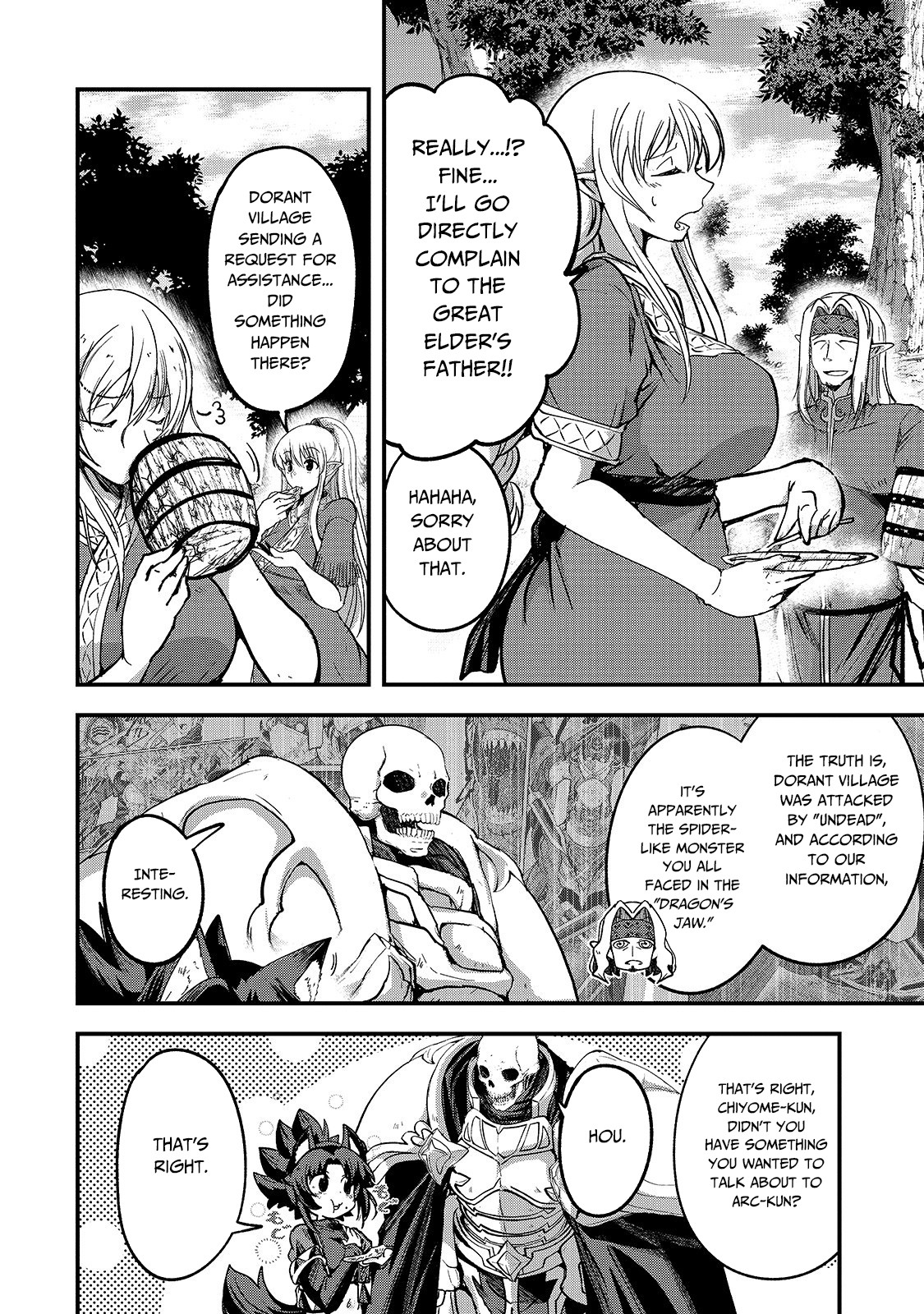 Gaikotsu Kishi-sama, Tadaima Isekai e Odekake-chuu Chapter 34 page 15 - Chapter 34: The Nozan Kingdom's Crisis I
