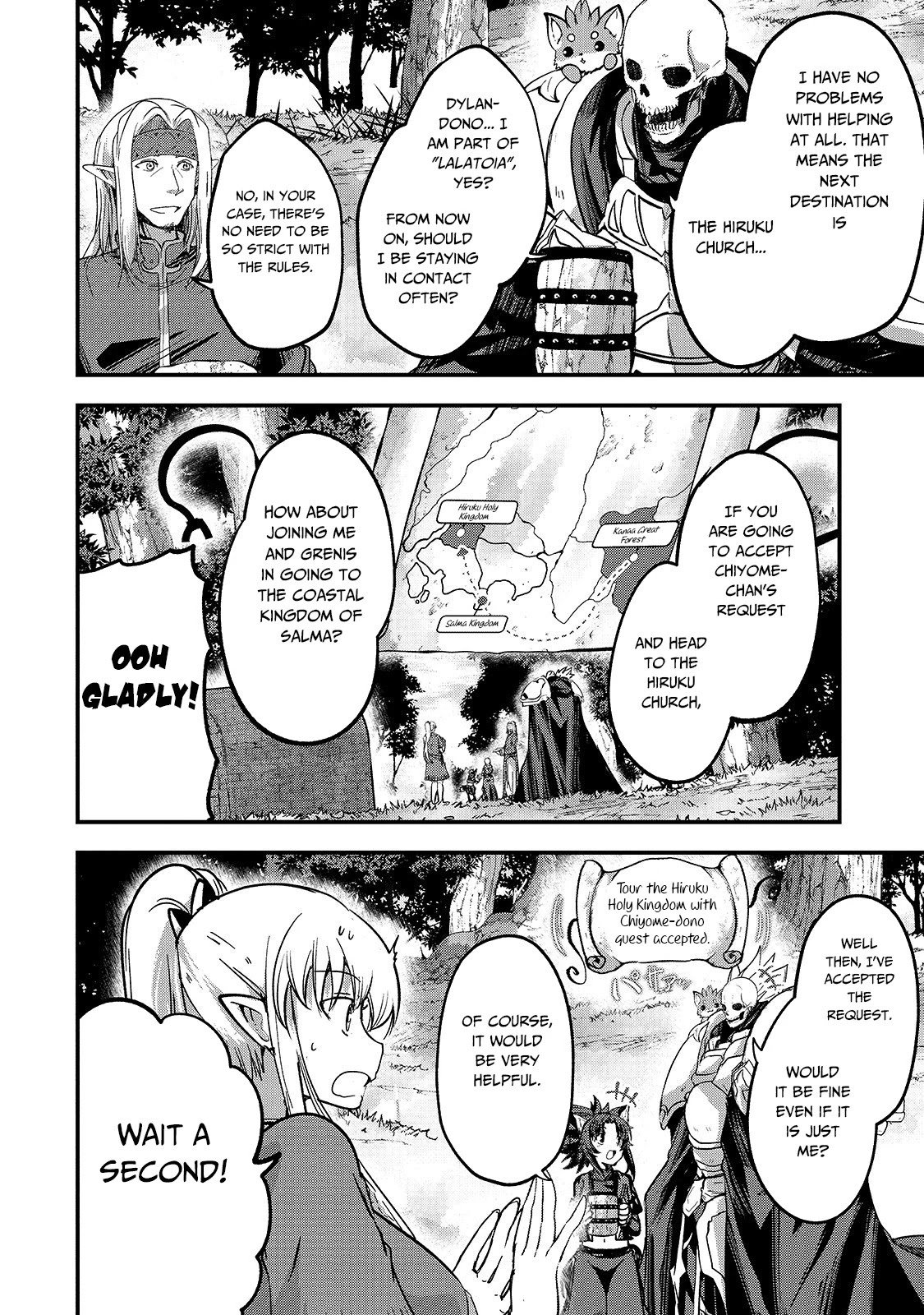 Gaikotsu Kishi-sama, Tadaima Isekai e Odekake-chuu Chapter 34 page 17 - Chapter 34: The Nozan Kingdom's Crisis I