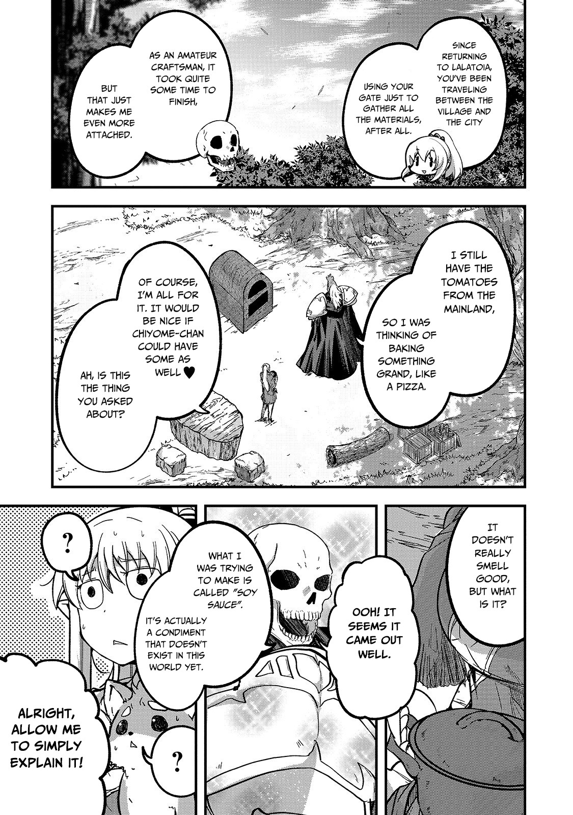 Gaikotsu Kishi-sama, Tadaima Isekai e Odekake-chuu Chapter 34 page 4 - Chapter 34: The Nozan Kingdom's Crisis I