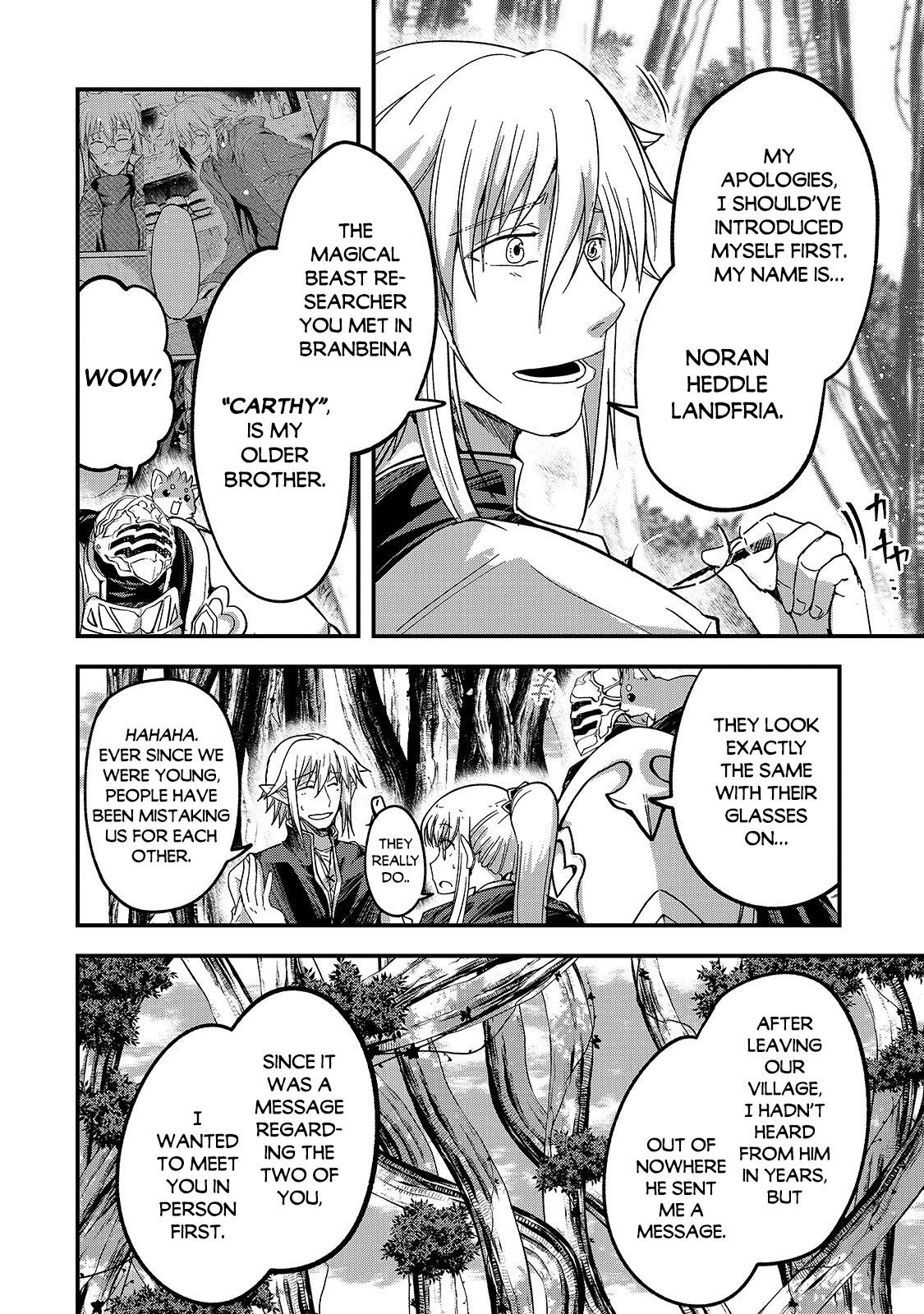 Gaikotsu Kishi-sama, Tadaima Isekai e Odekake-chuu Chapter 35 page 13 - Chapter 35