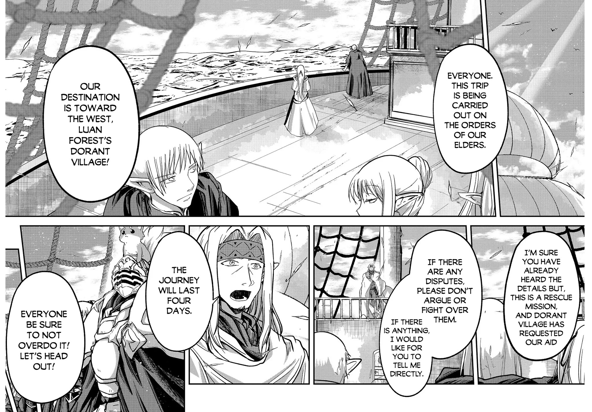 Gaikotsu Kishi-sama, Tadaima Isekai e Odekake-chuu Chapter 35 page 15 - Chapter 35