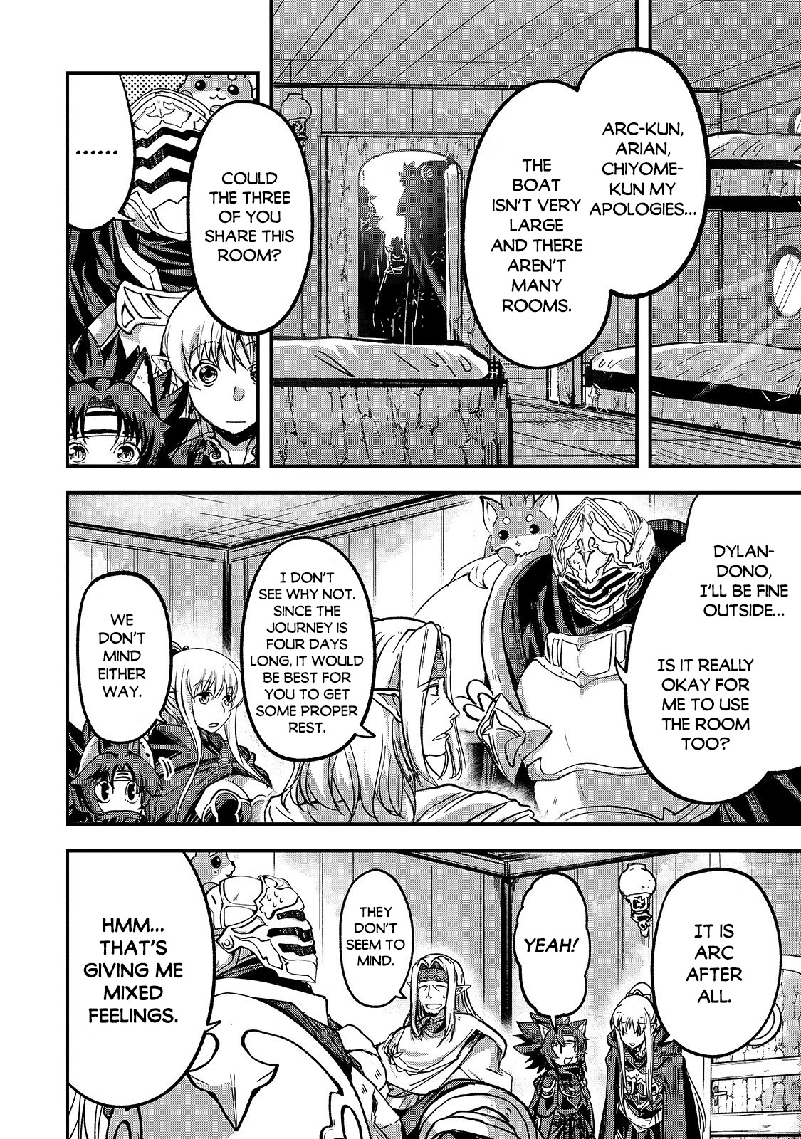 Gaikotsu Kishi-sama, Tadaima Isekai e Odekake-chuu Chapter 35 page 16 - Chapter 35