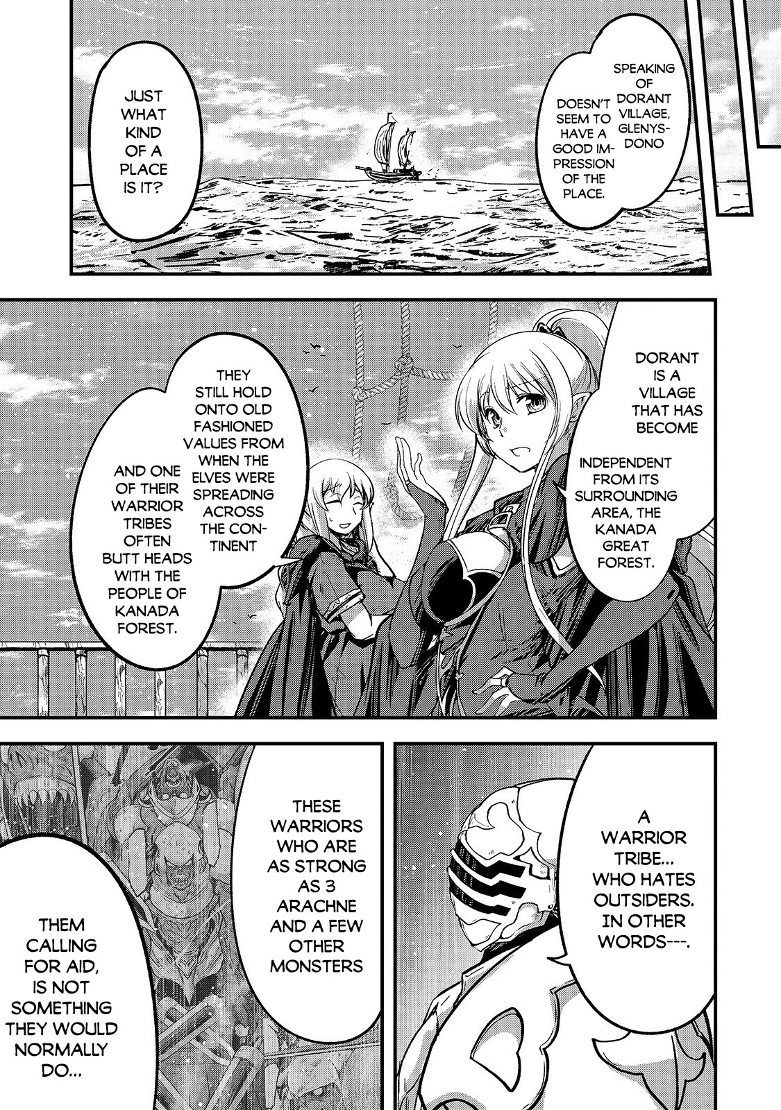 Gaikotsu Kishi-sama, Tadaima Isekai e Odekake-chuu Chapter 35 page 17 - Chapter 35