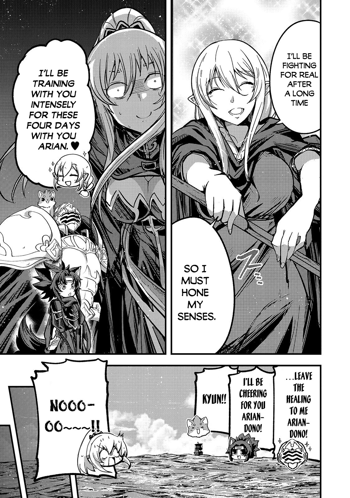 Gaikotsu Kishi-sama, Tadaima Isekai e Odekake-chuu Chapter 35 page 19 - Chapter 35