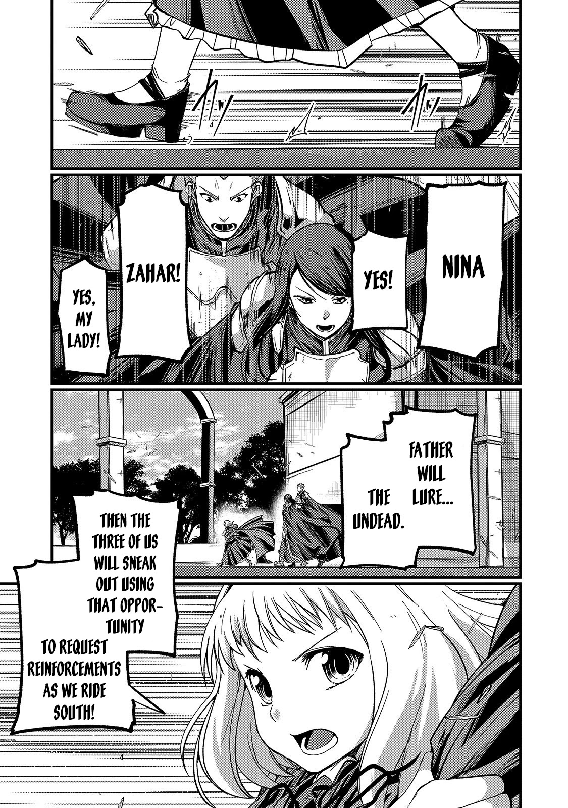 Gaikotsu Kishi-sama, Tadaima Isekai e Odekake-chuu Chapter 35 page 2 - Chapter 35