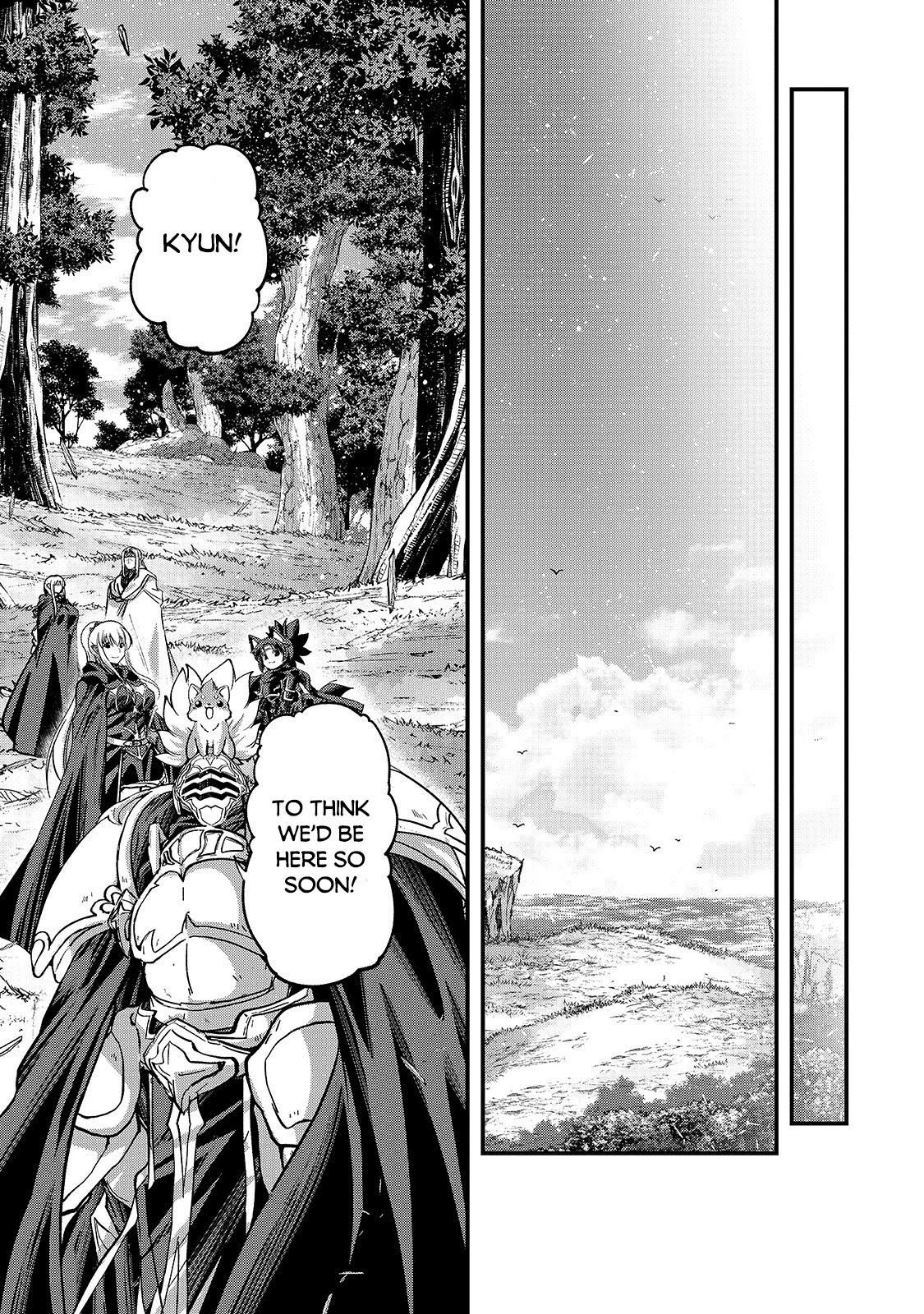 Gaikotsu Kishi-sama, Tadaima Isekai e Odekake-chuu Chapter 35 page 9 - Chapter 35