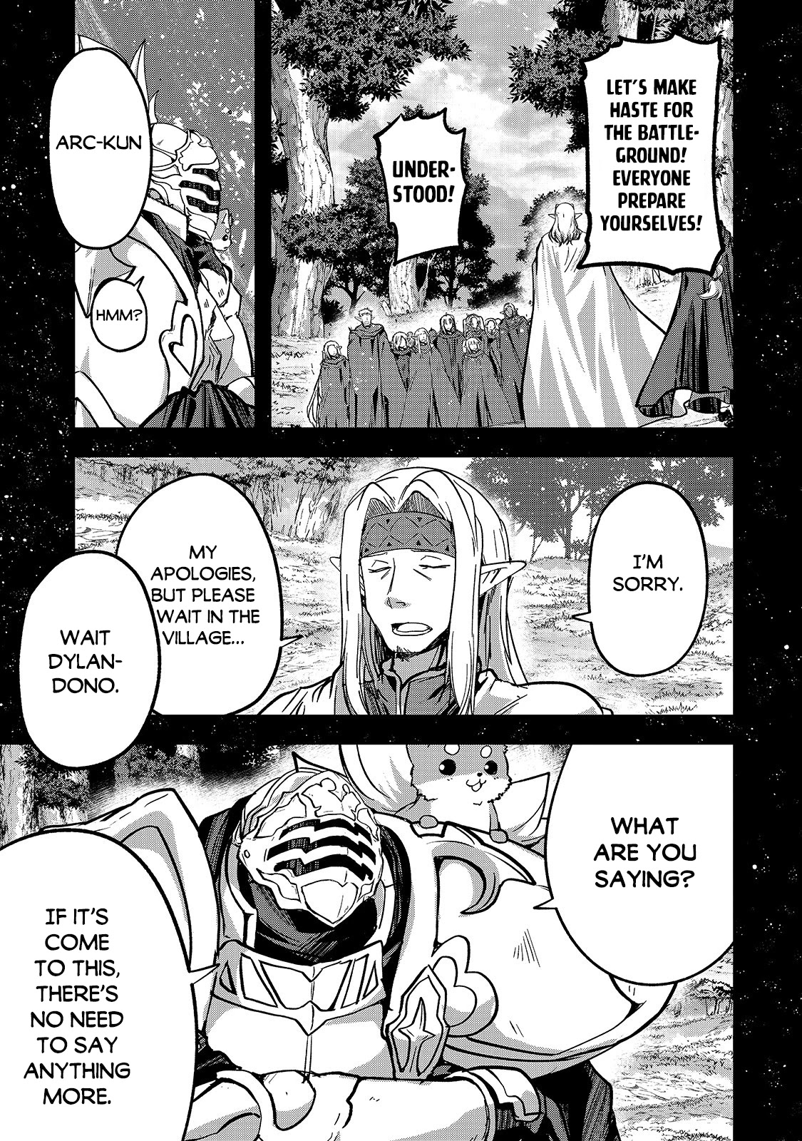 Gaikotsu Kishi-sama, Tadaima Isekai e Odekake-chuu Chapter 36 page 14 - Chapter 36