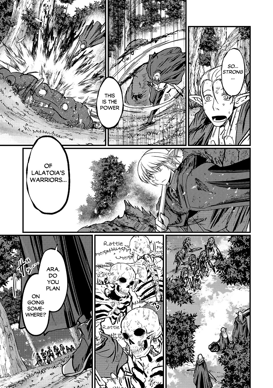 Gaikotsu Kishi-sama, Tadaima Isekai e Odekake-chuu Chapter 36 page 18 - Chapter 36