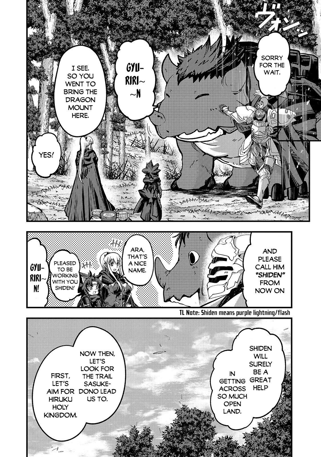 Gaikotsu Kishi-sama, Tadaima Isekai e Odekake-chuu Chapter 36 page 28 - Chapter 36