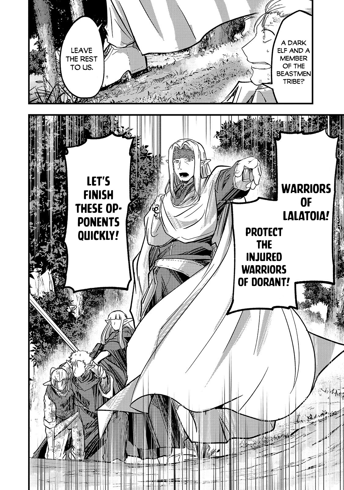Gaikotsu Kishi-sama, Tadaima Isekai e Odekake-chuu Chapter 36 page 4 - Chapter 36