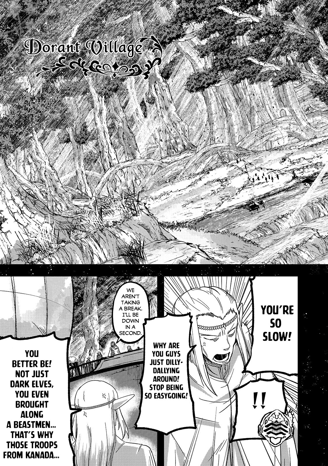 Gaikotsu Kishi-sama, Tadaima Isekai e Odekake-chuu Chapter 36 page 8 - Chapter 36
