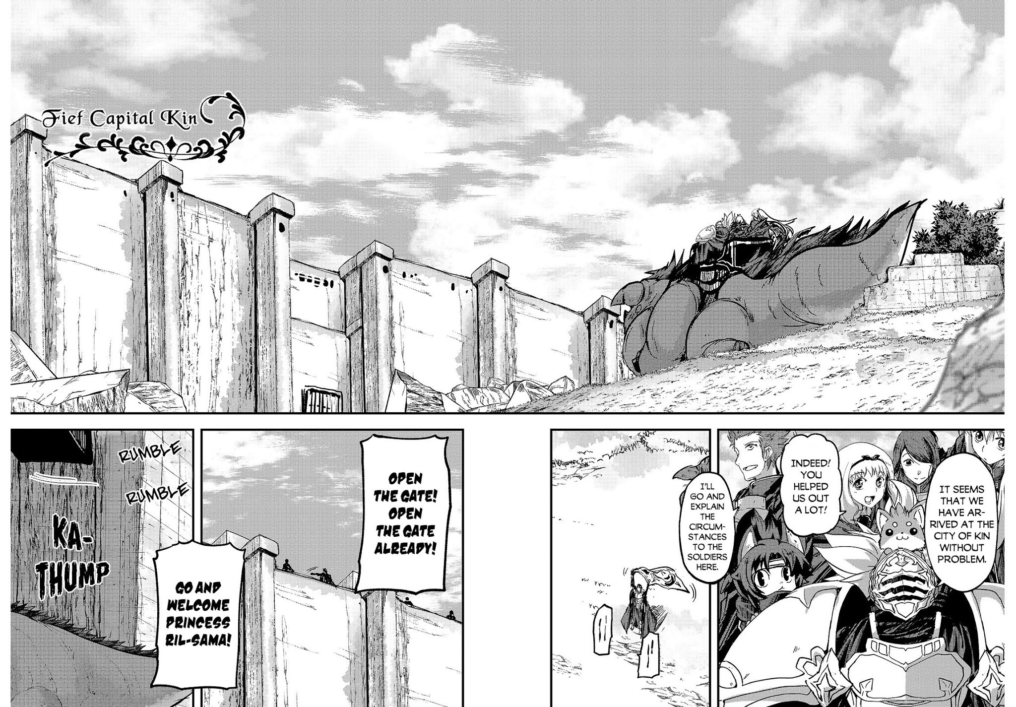 Gaikotsu Kishi-sama, Tadaima Isekai e Odekake-chuu Chapter 38 page 11 - Chapter 38: Arc, The Reinforcement