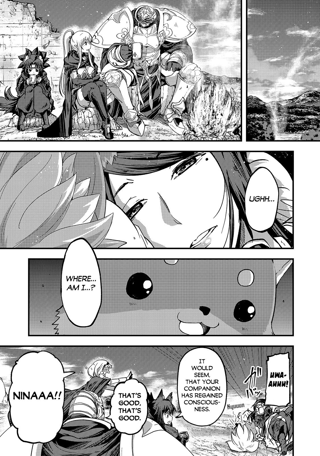 Gaikotsu Kishi-sama, Tadaima Isekai e Odekake-chuu Chapter 38 page 2 - Chapter 38: Arc, The Reinforcement