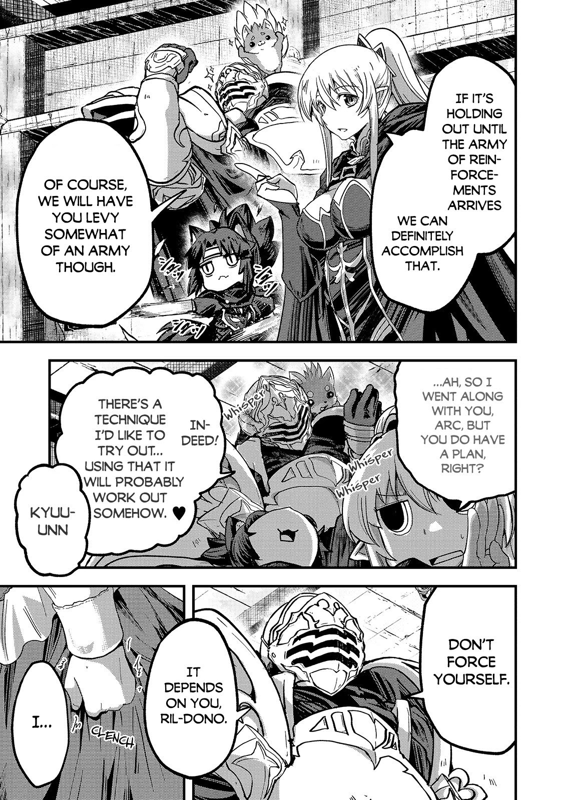 Gaikotsu Kishi-sama, Tadaima Isekai e Odekake-chuu Chapter 38 page 21 - Chapter 38: Arc, The Reinforcement