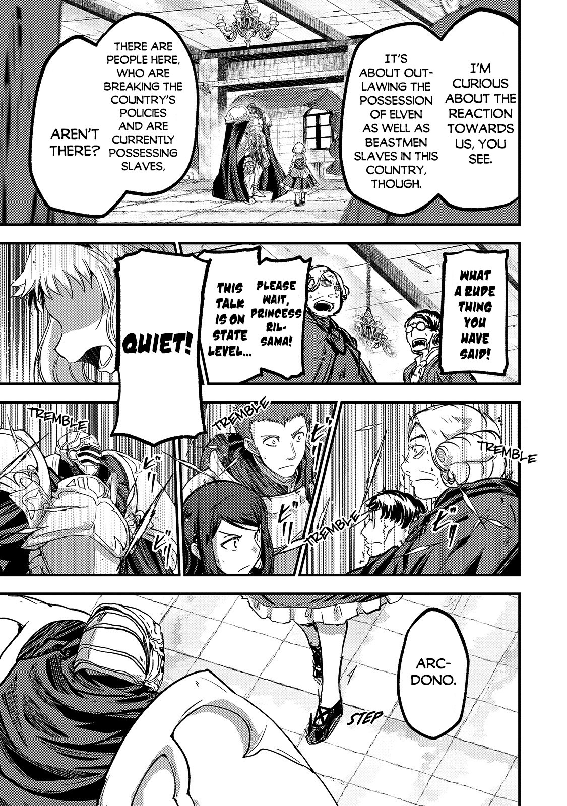 Gaikotsu Kishi-sama, Tadaima Isekai e Odekake-chuu Chapter 38 page 25 - Chapter 38: Arc, The Reinforcement