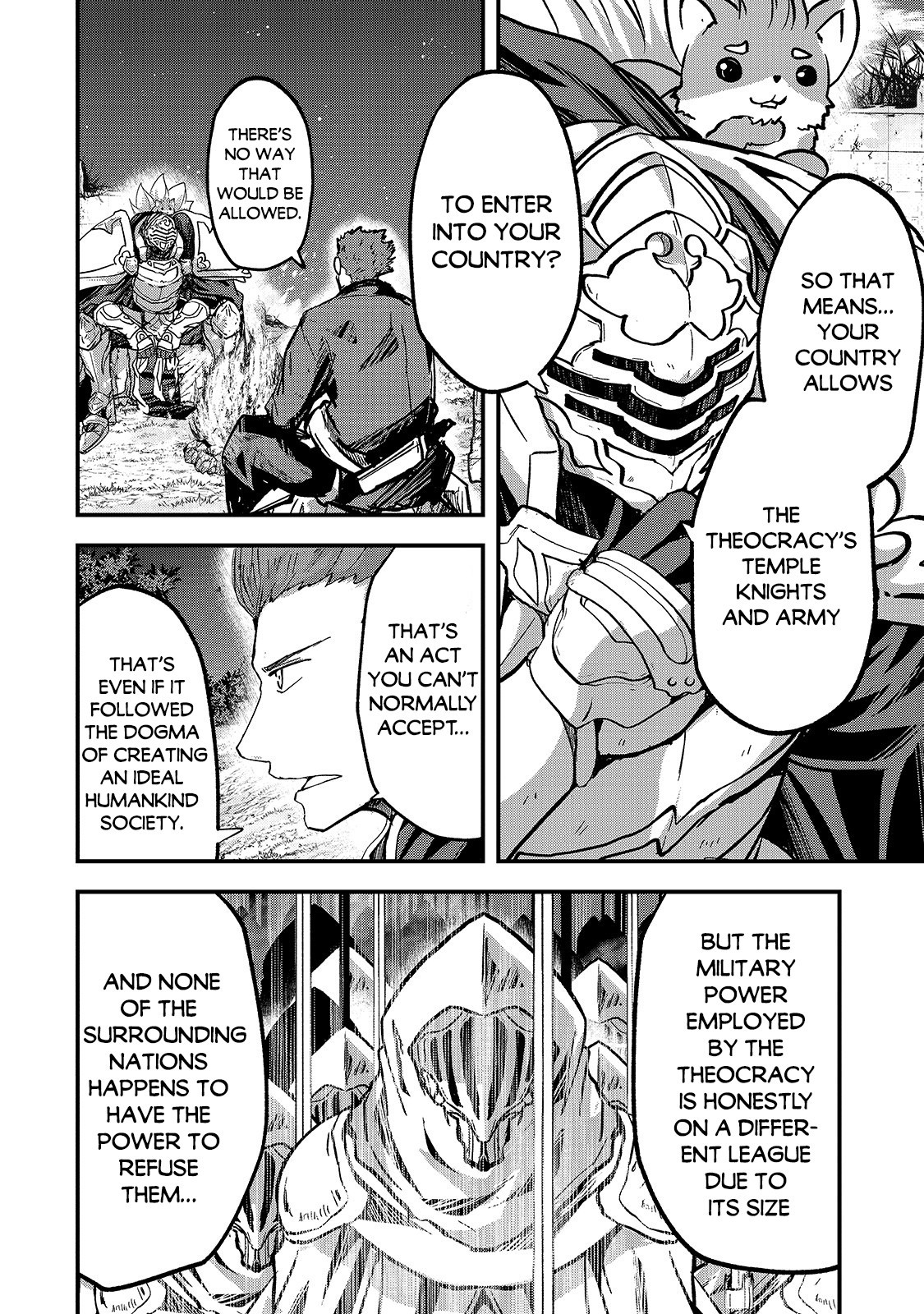 Gaikotsu Kishi-sama, Tadaima Isekai e Odekake-chuu Chapter 38 page 7 - Chapter 38: Arc, The Reinforcement