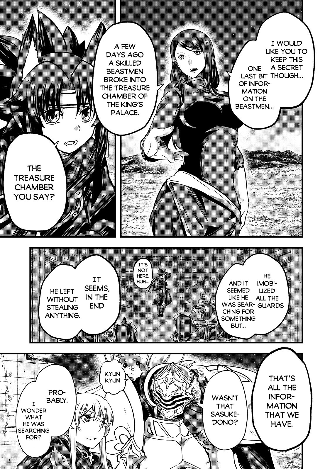 Gaikotsu Kishi-sama, Tadaima Isekai e Odekake-chuu Chapter 38 page 8 - Chapter 38: Arc, The Reinforcement