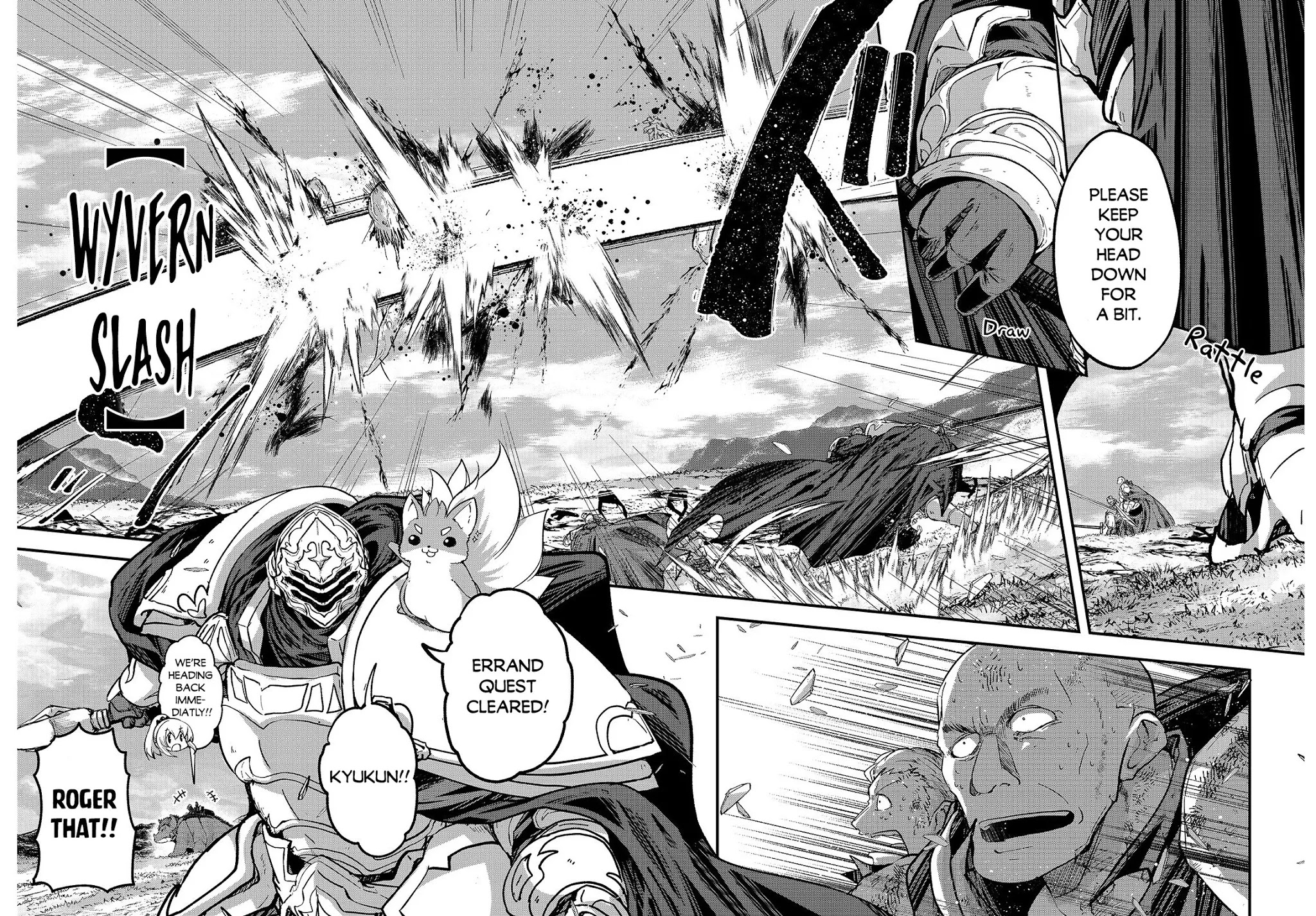 Gaikotsu Kishi-sama, Tadaima Isekai e Odekake-chuu Chapter 39 page 14 - Chapter 39: Heavenly Knight Arc