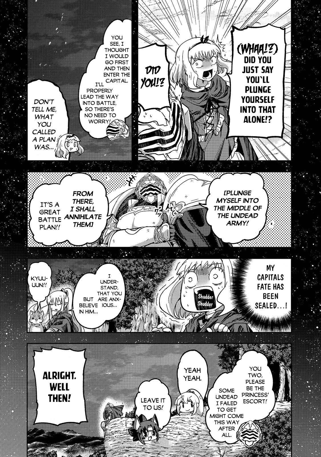 Gaikotsu Kishi-sama, Tadaima Isekai e Odekake-chuu Chapter 39 page 27 - Chapter 39: Heavenly Knight Arc
