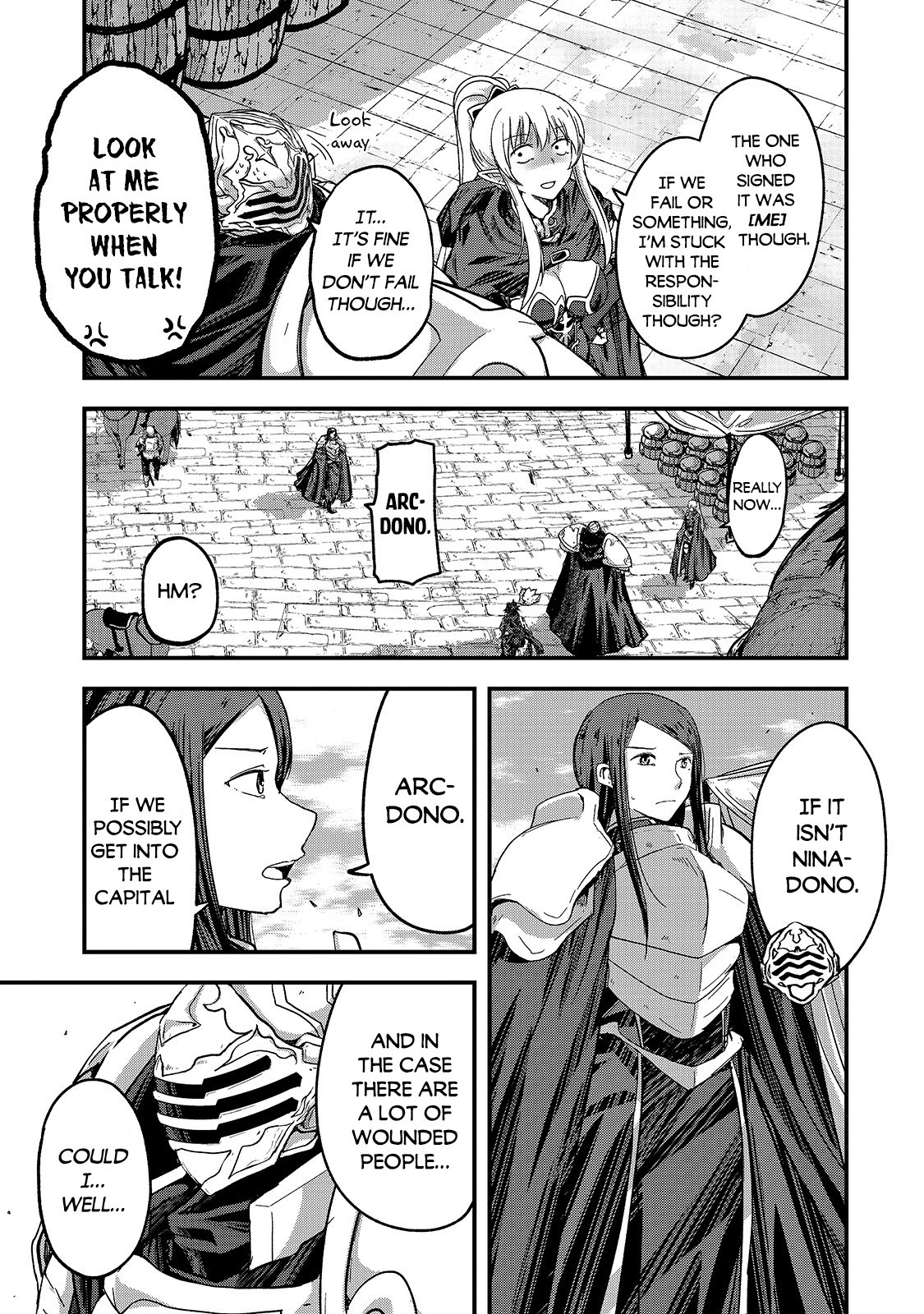 Gaikotsu Kishi-sama, Tadaima Isekai e Odekake-chuu Chapter 39 page 6 - Chapter 39: Heavenly Knight Arc